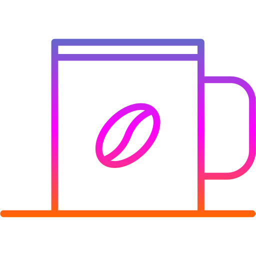 Logo de uma xícara de café